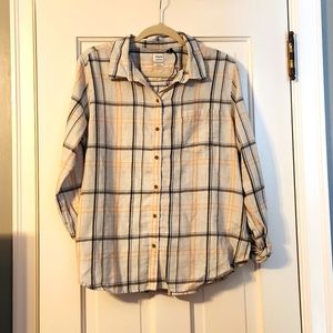Prana flannel shirt